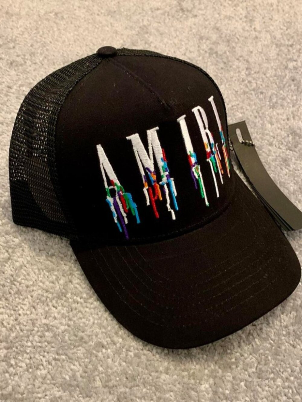 Black Trucker hat